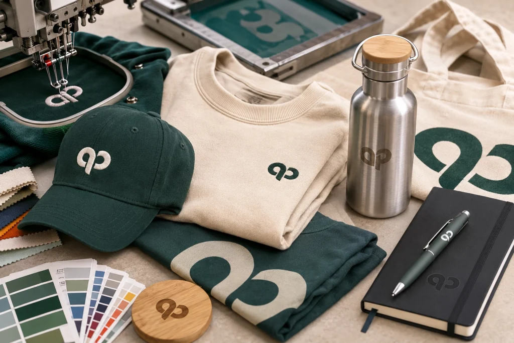 Composición de elementos de merchandising