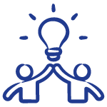 Icono compartir idea